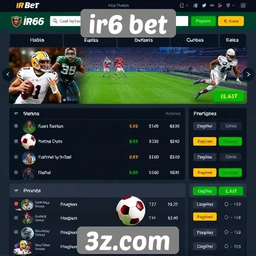 plataforma ir6 bet promove apostas esportivas