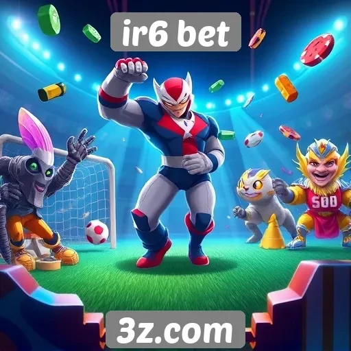 Variedade de jogos disponíveis em ir6 bet